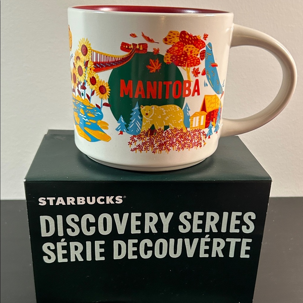 Starbucks Manitoba Discovery Series Mug with Vibrant Colors